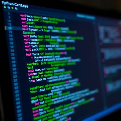 Course thumbnail: A Python script running on a computer screen.